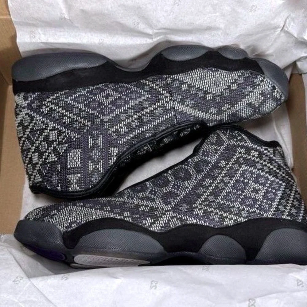 Jordan Horizon Premium‎ Black Purple Steel Light Charcoal 822333-022 Mens 9.5